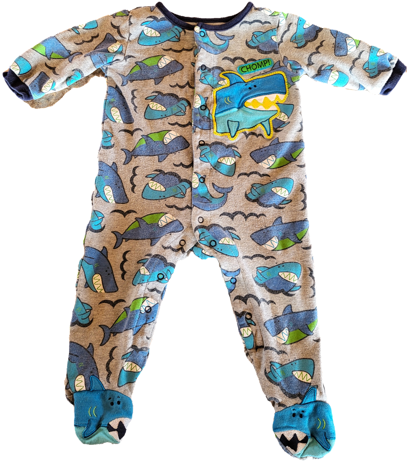 G- Pyjama requins - 12 mois