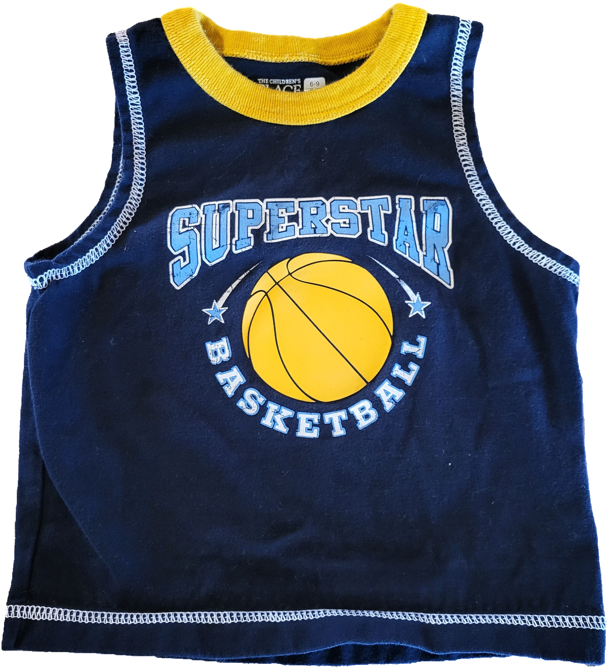 G- Camisole basket - 6/9 mois