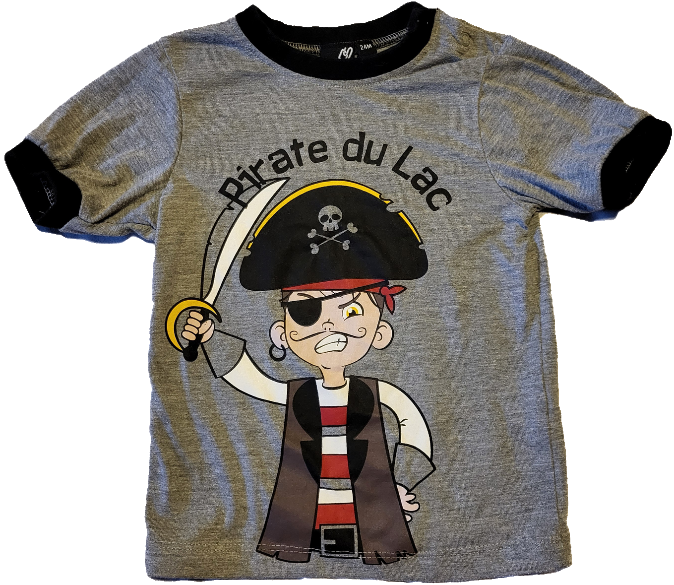 G- Chandail pirate - 24 mois