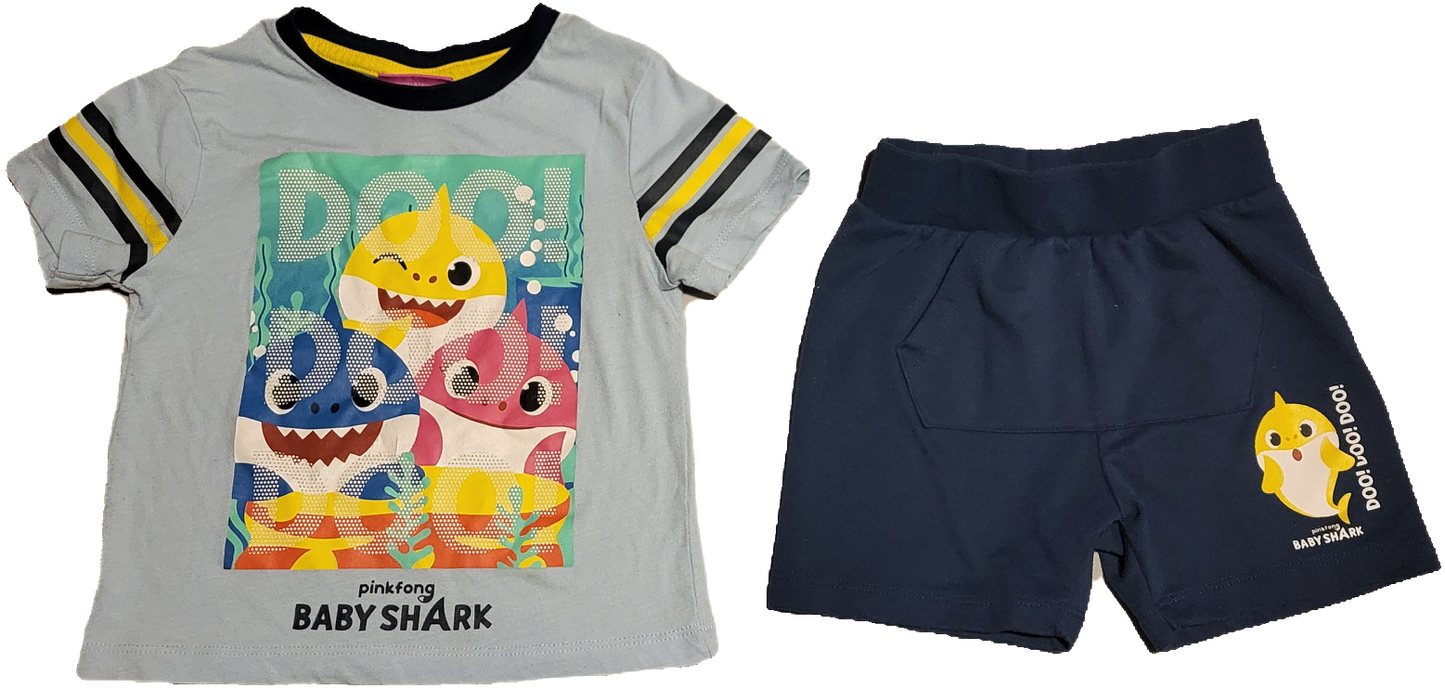 G- Ensemble été Baby Shark - 24 mois (2 ans)