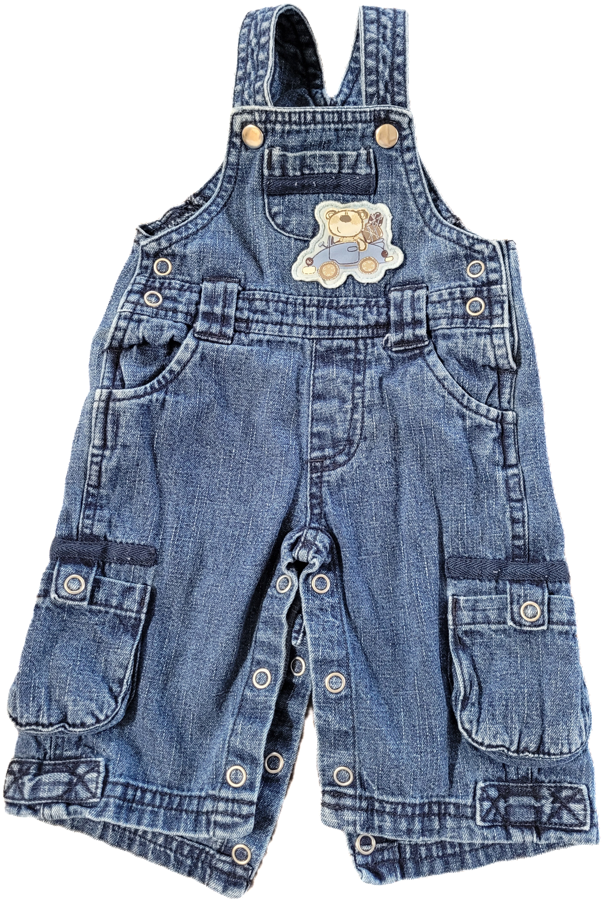 G - Salopette jeans - 3 mois