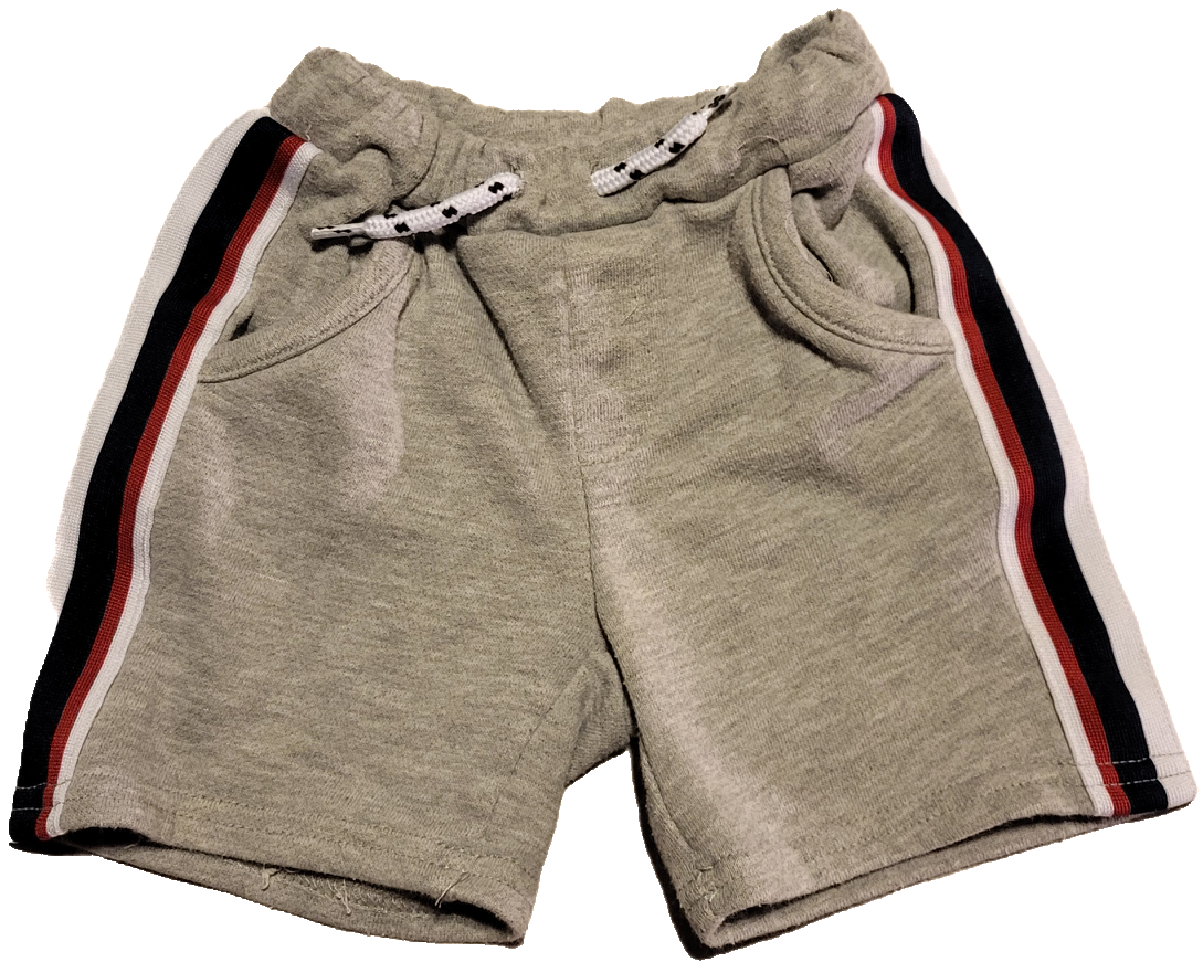 G - Short grise - 18 mois