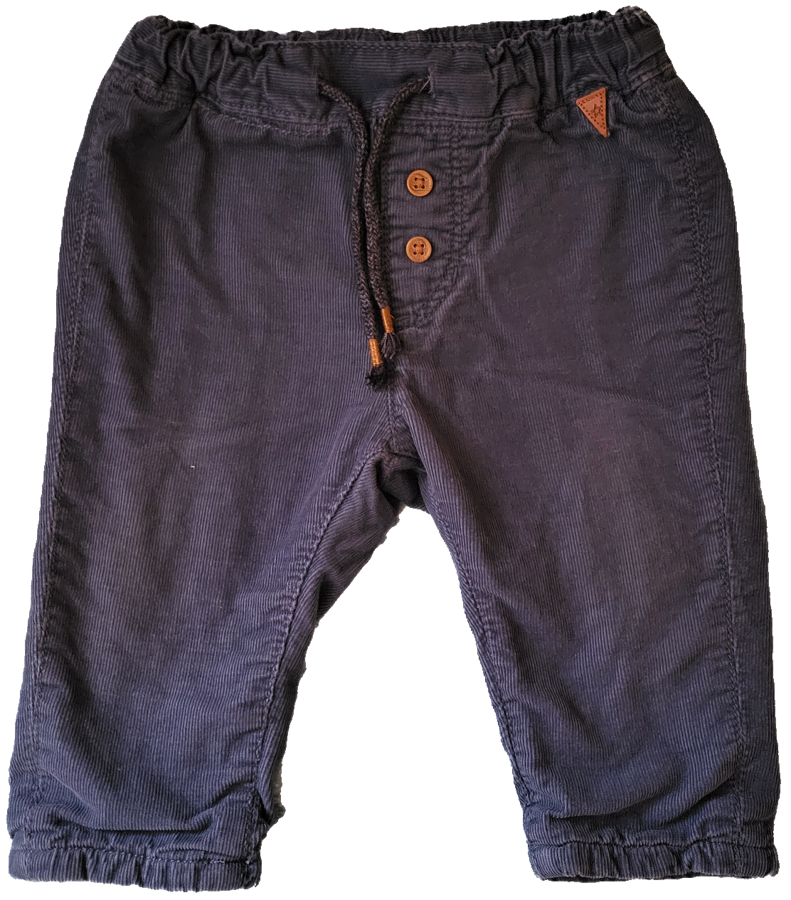 G - Pantalon bleu marin - 6 mois