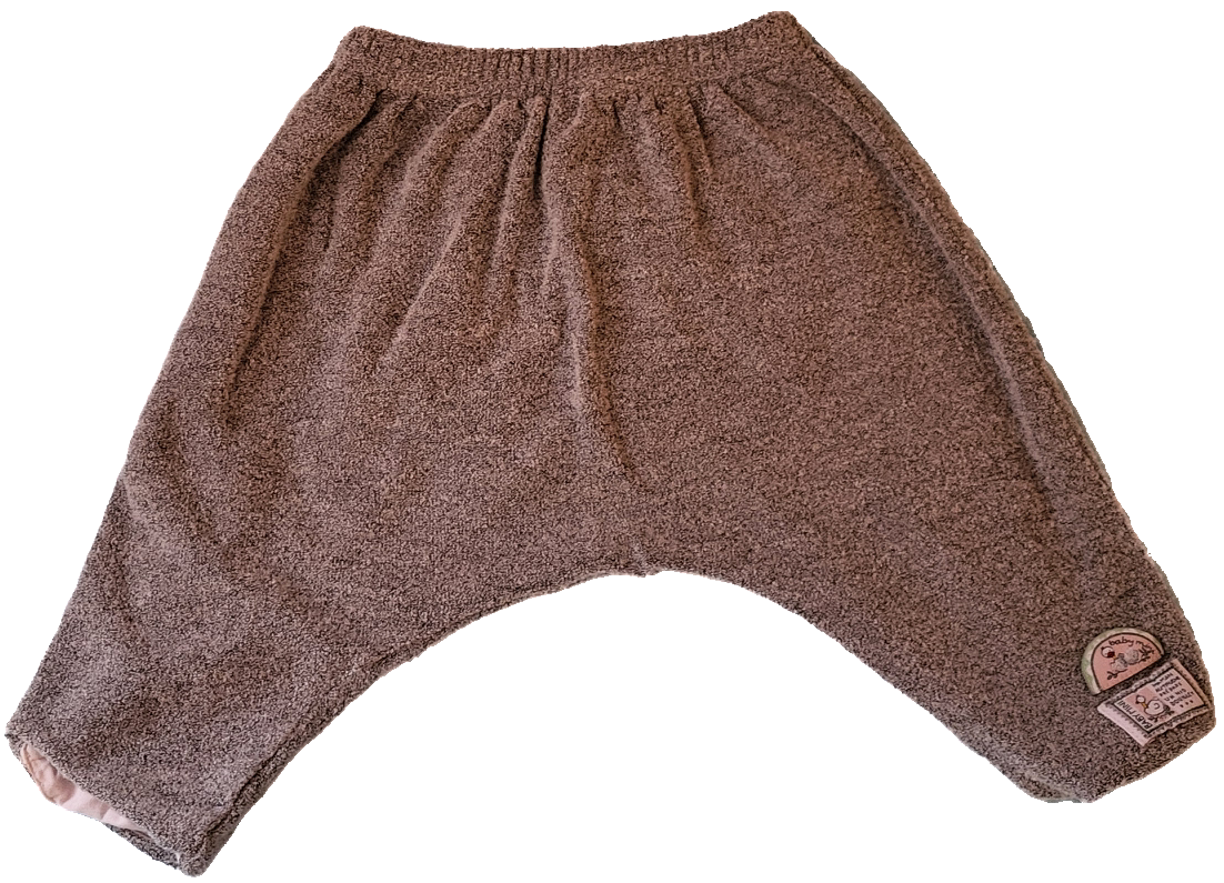 F - Pantalon gris - 12 mois