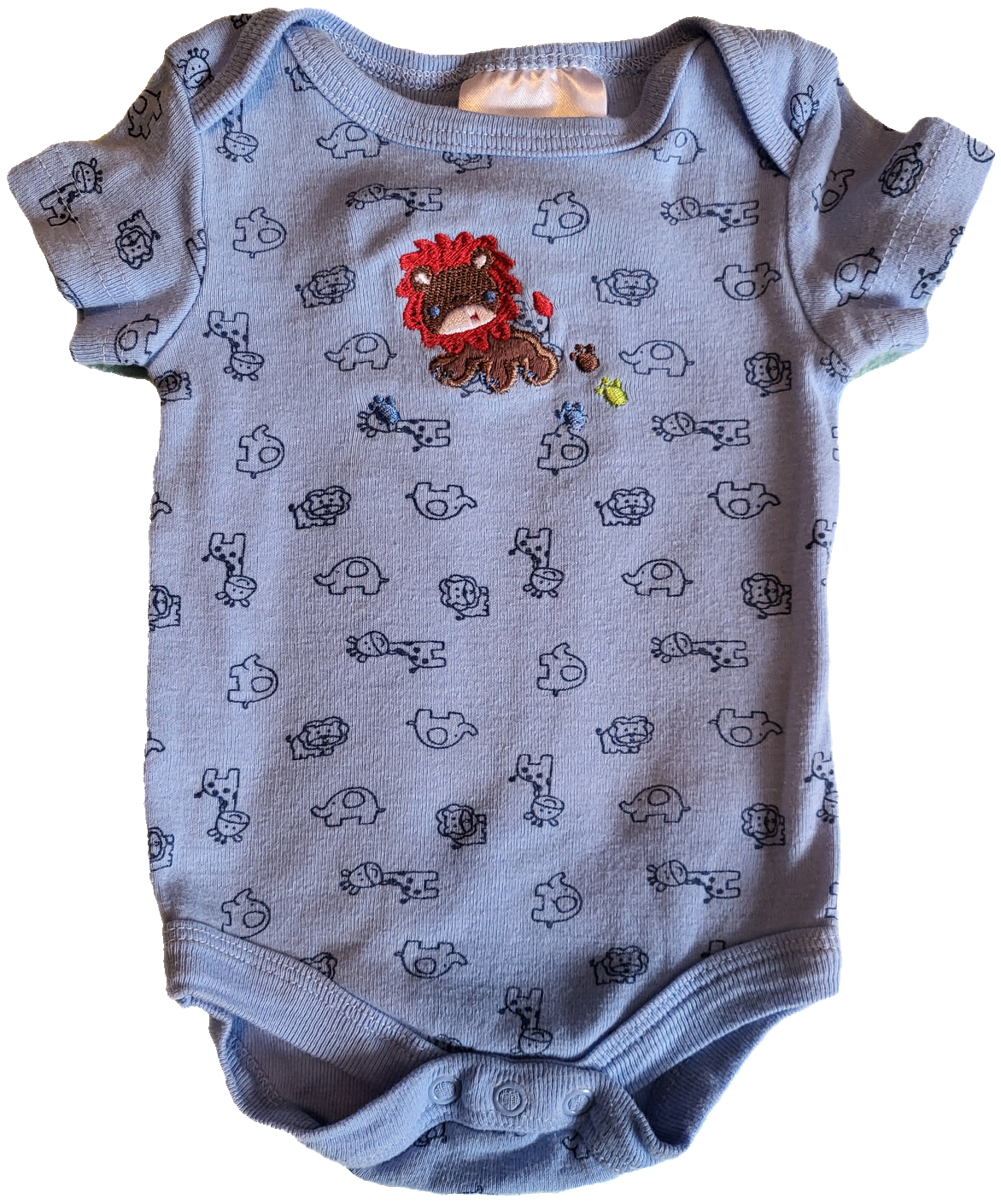 G - Cache-couche court animaux - 0/3 mois