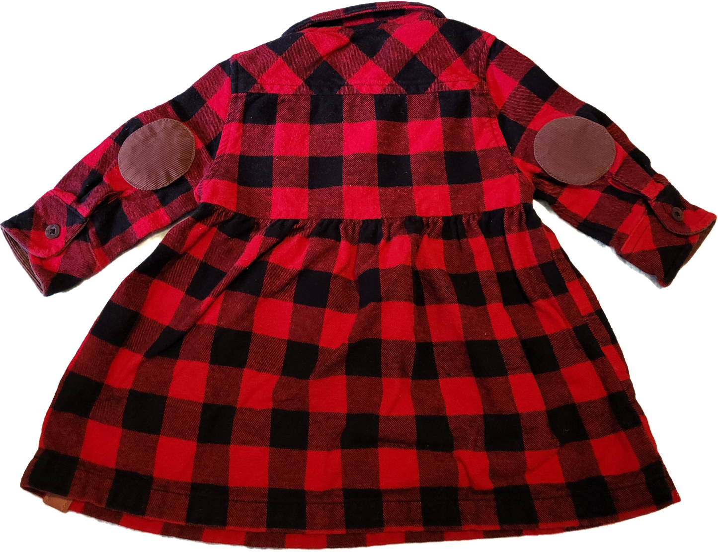 F - Robe carreauté - 6 mois