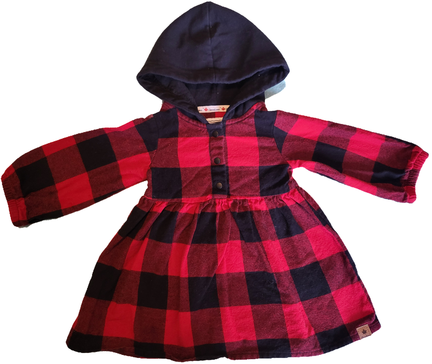 F - Robe carreauté - 12 mois