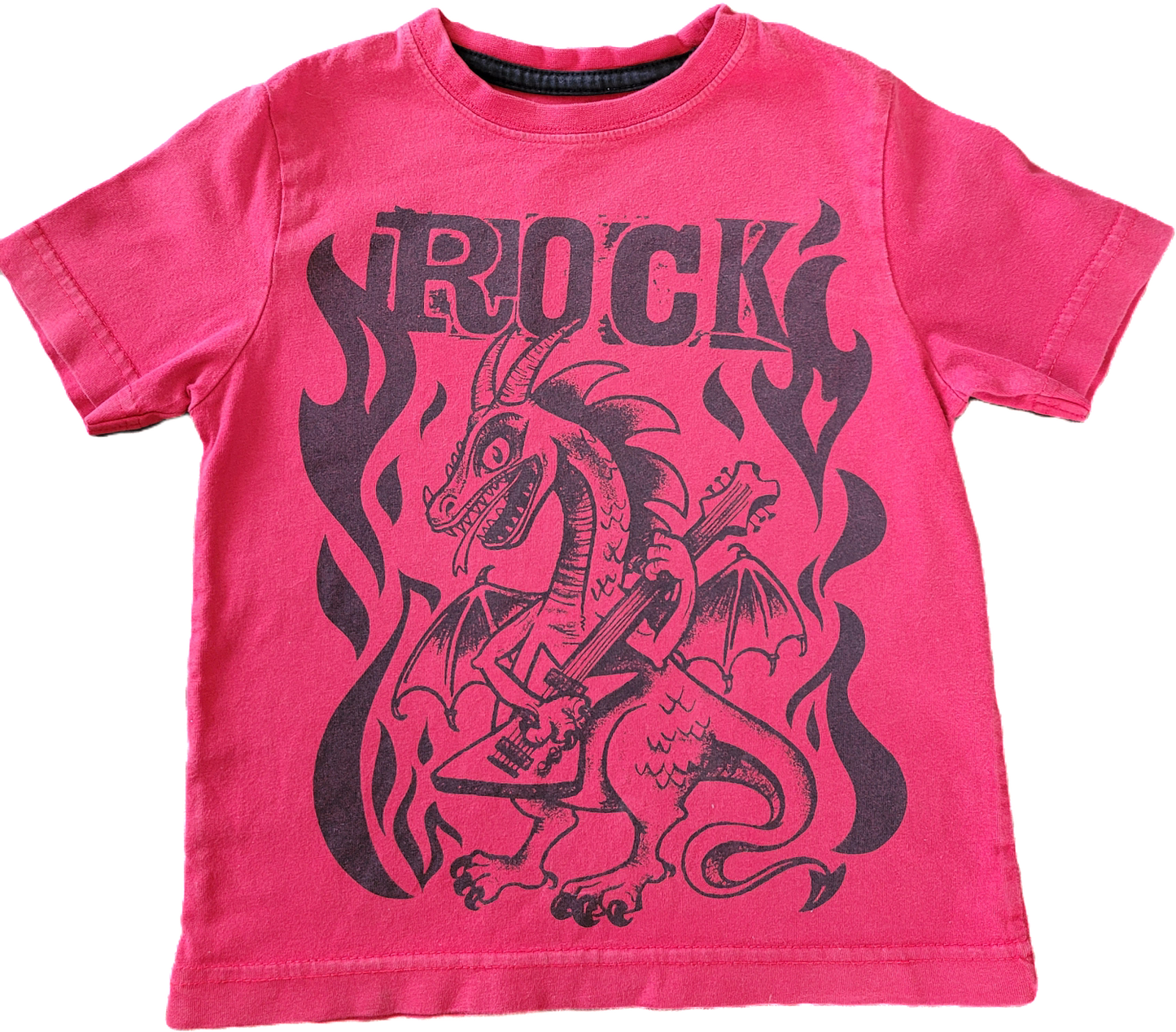G - Chandail rouge rock - 4 ans