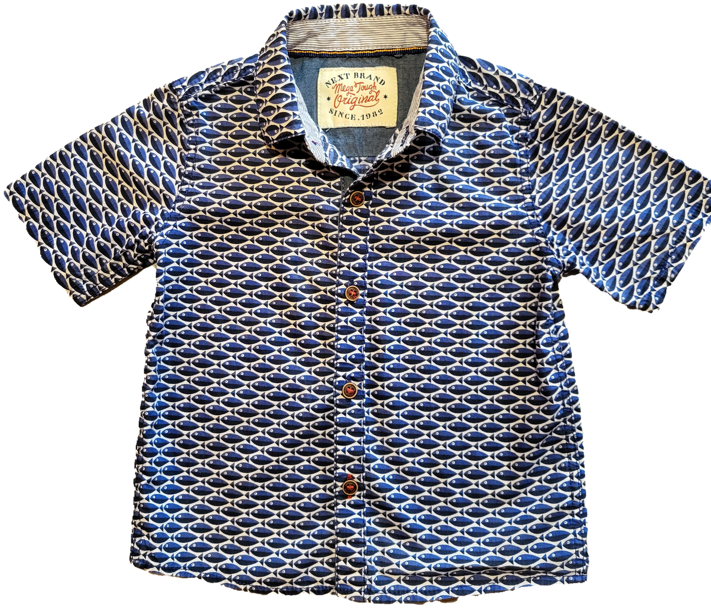 G - Chemise poisson - 12/18 mois