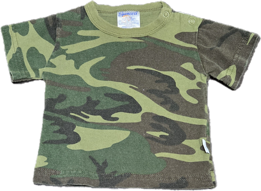 G - Chandail camouflage - 6 mois