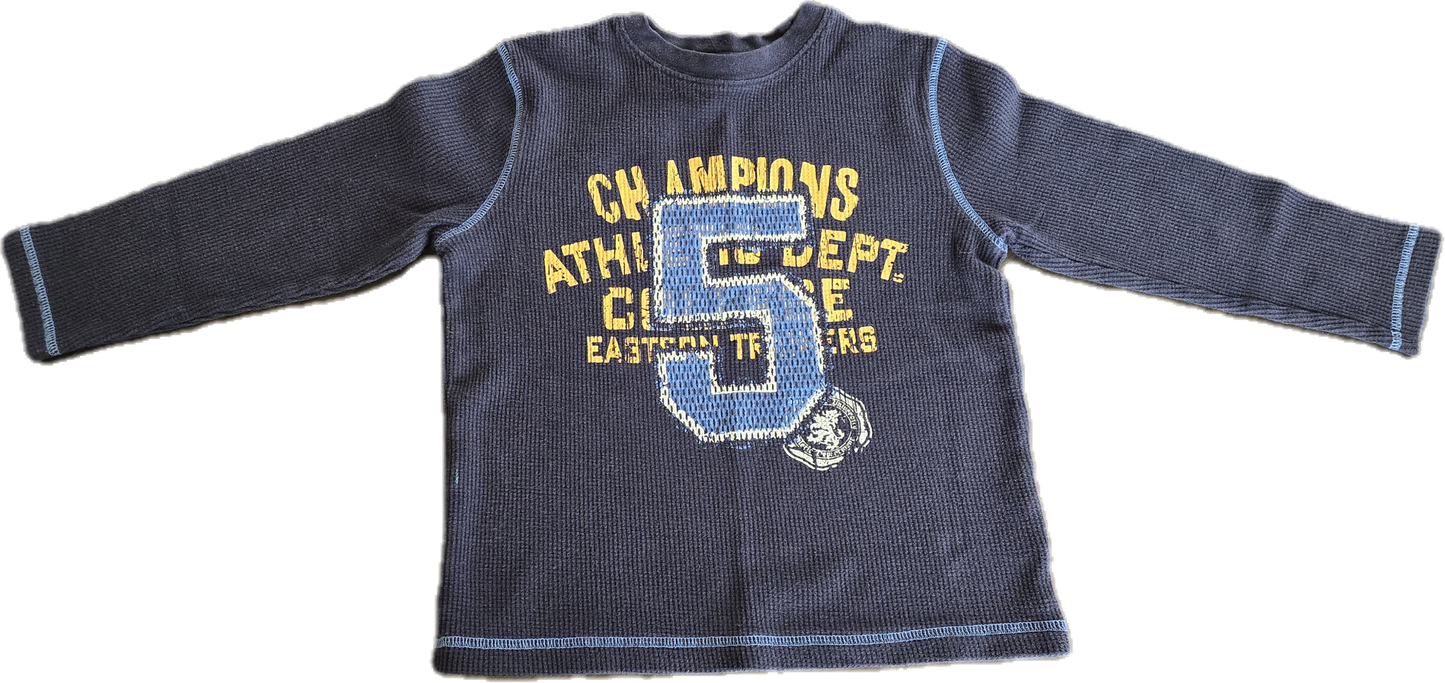 G - Chandail bleu marine - 5 ans