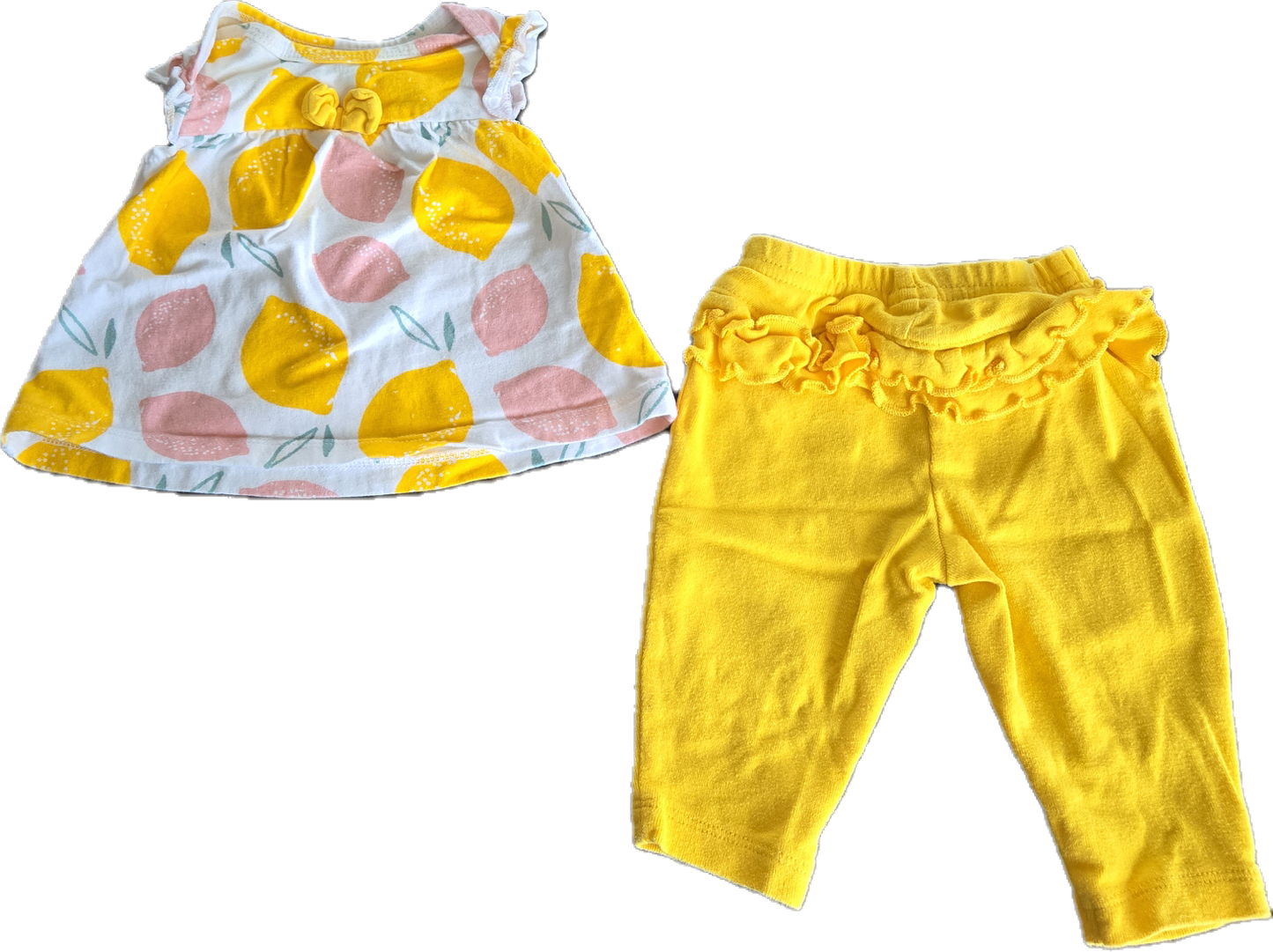 F - Ensemble été agrumes - 0/3 mois