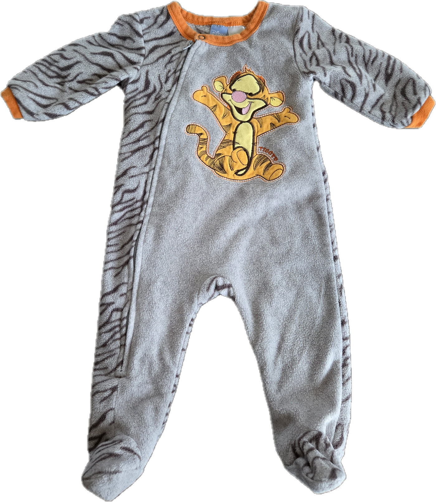 G / F - Pyjama Tigrou gris - 6 mois