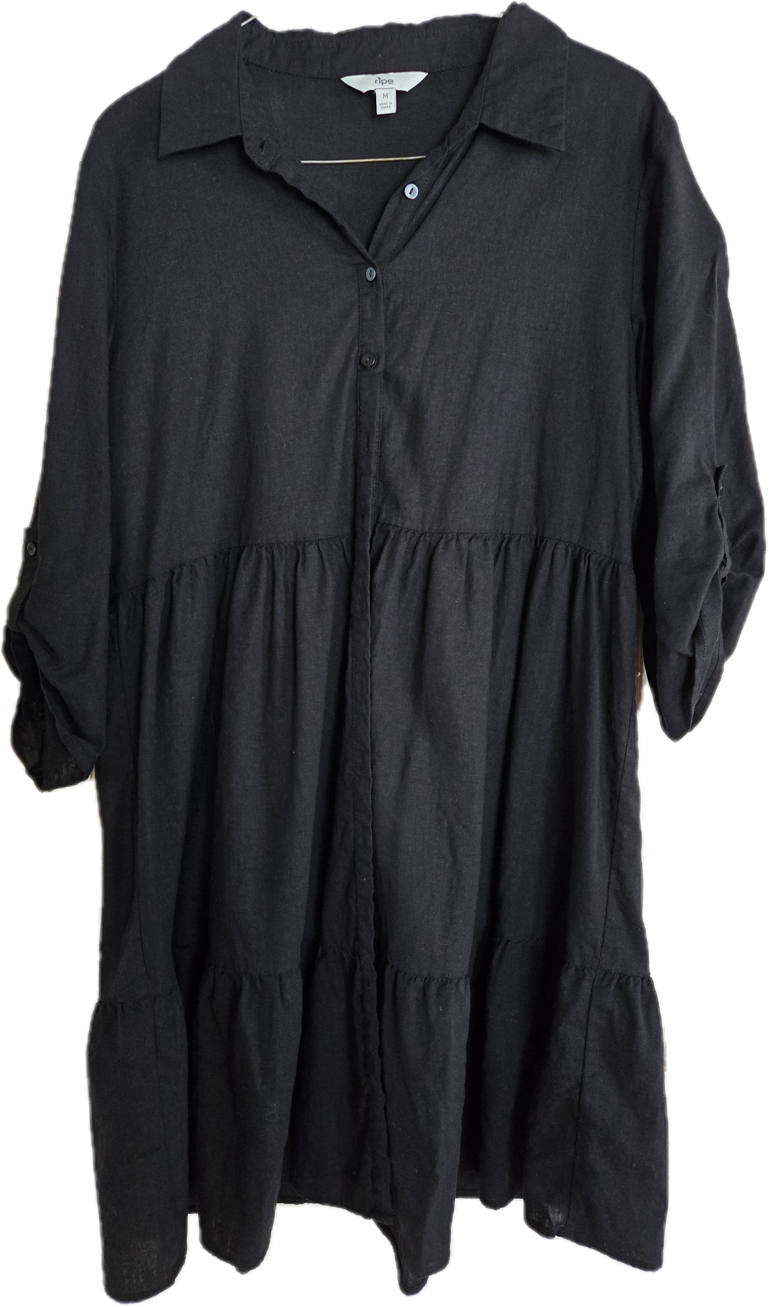 D - Robe de maternité noire - Médium - Neuf