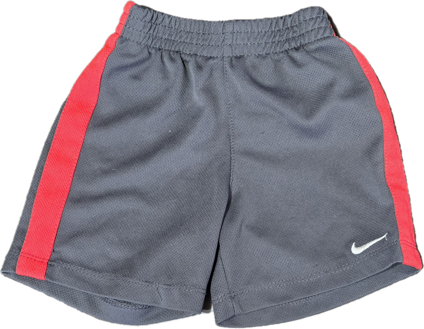 G - Short sport gris et rouge - Nike - 2 ans