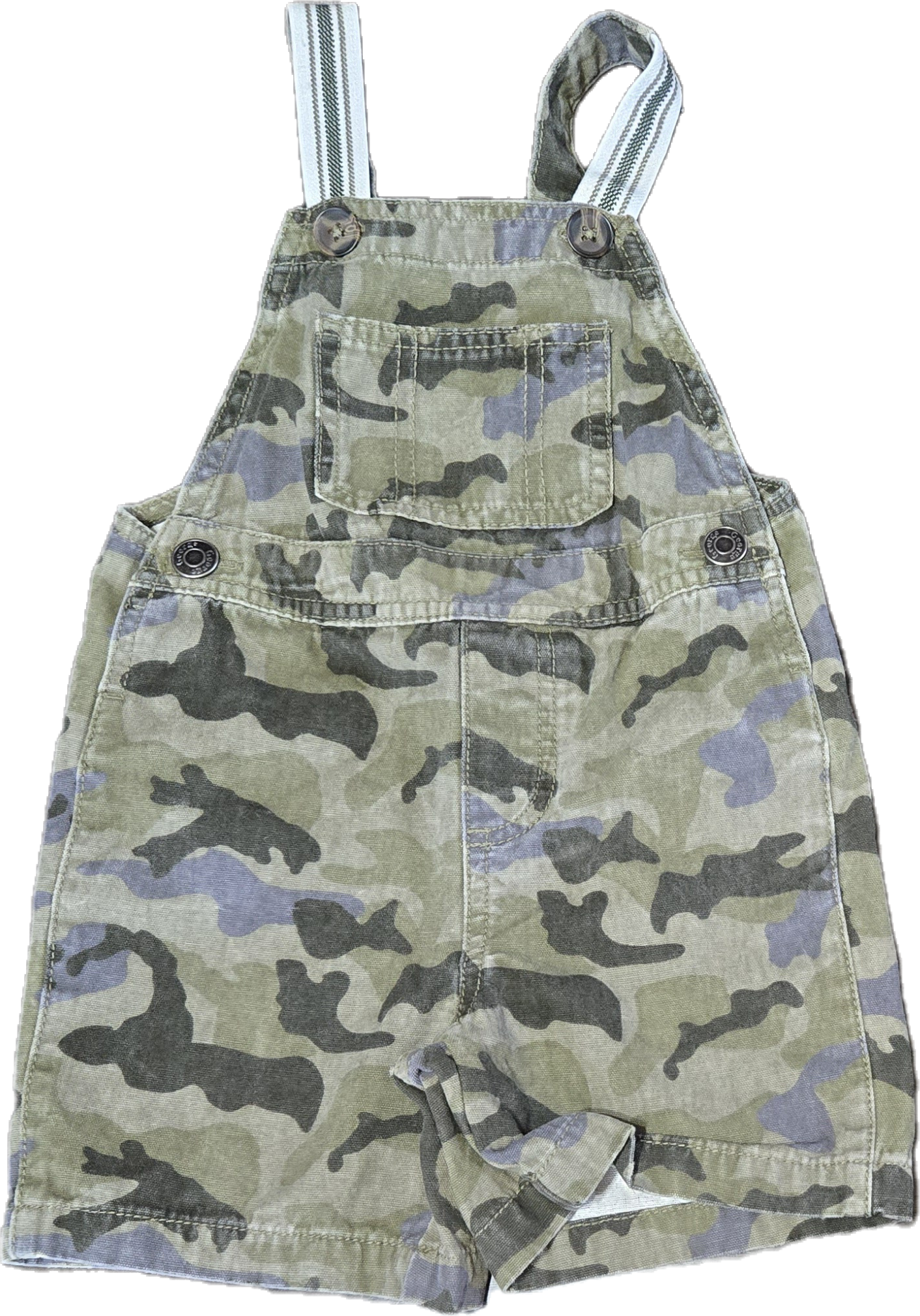 G / F - Salopette camouflage - 2 ans - Neuf