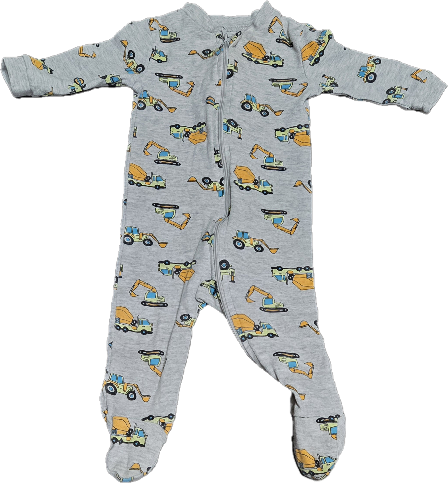 G - Pyjama engins chantier - 3/6 mois