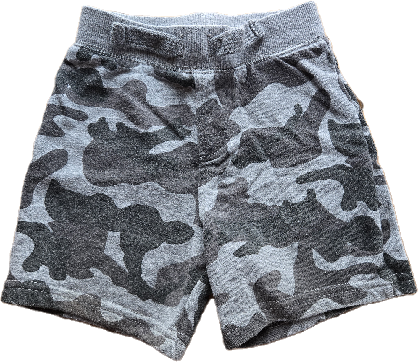 G - Short camouflage gris - 3 ans - Neuf