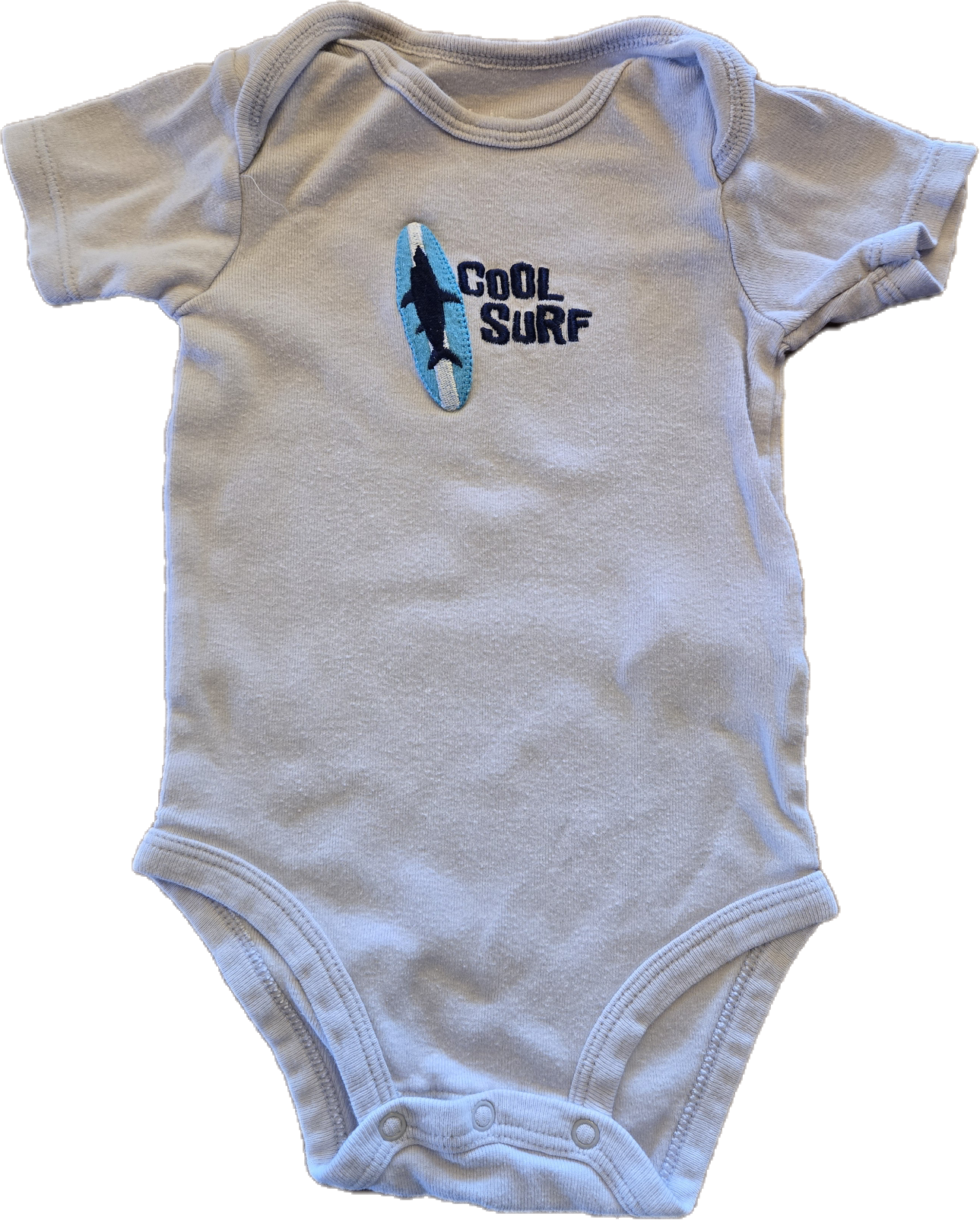 G - Cache-couche surf gris pâle- 6 mois