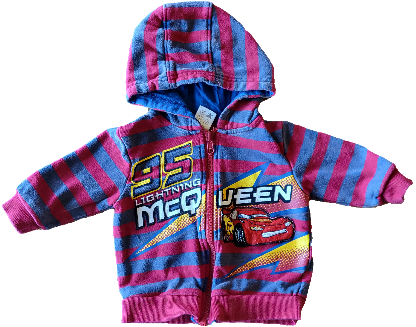 G - Coton zipper rouge McQueen - 6 mois