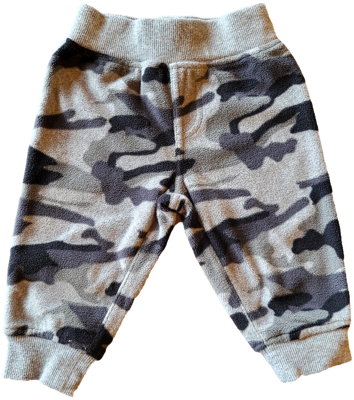 G - Pantalon doudou camouflage - 3/6 mois