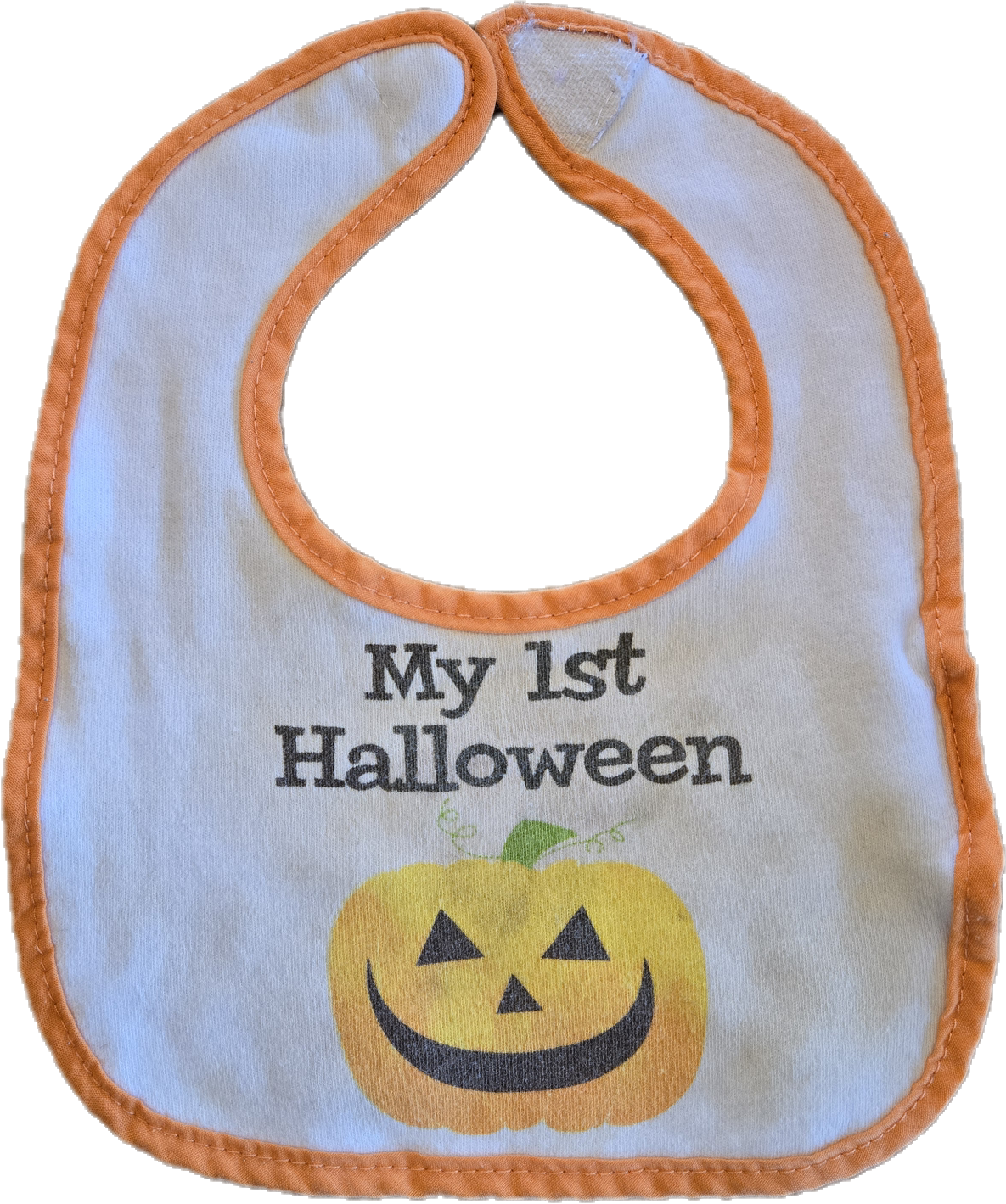 Bavoir 1er Halloween