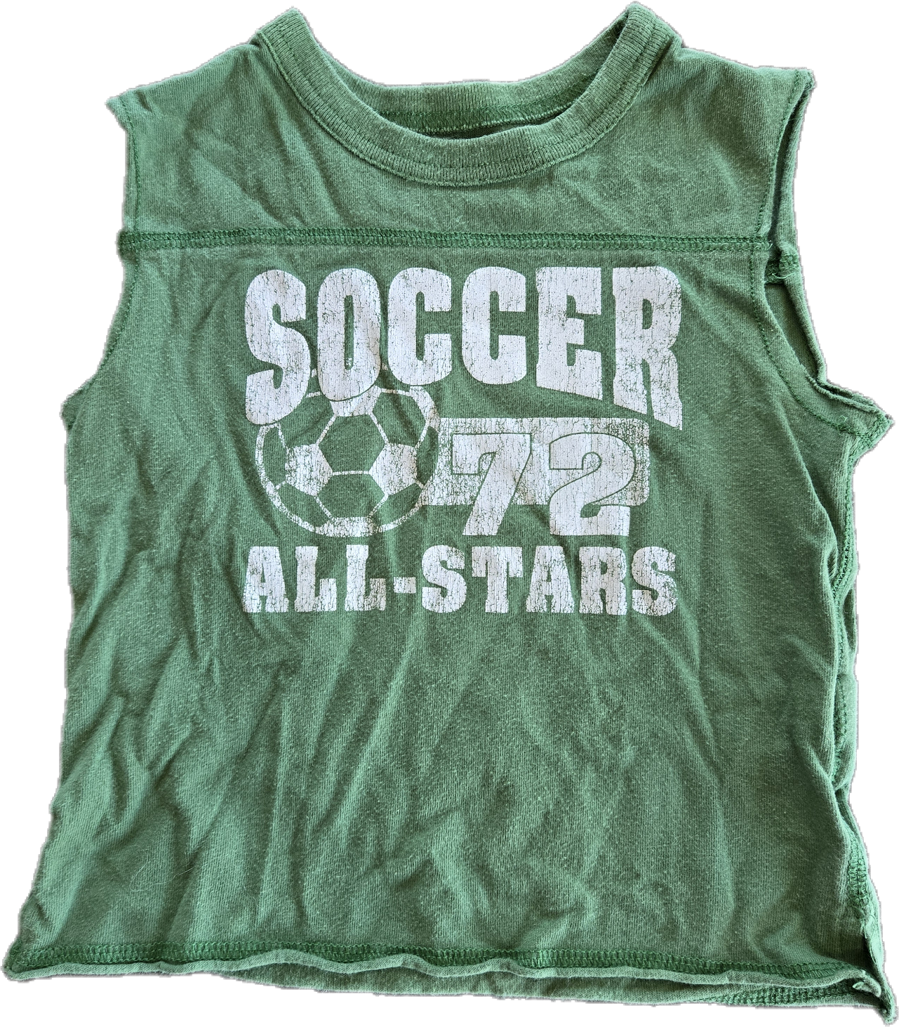 G - Camisole vert soccer - 18 mois