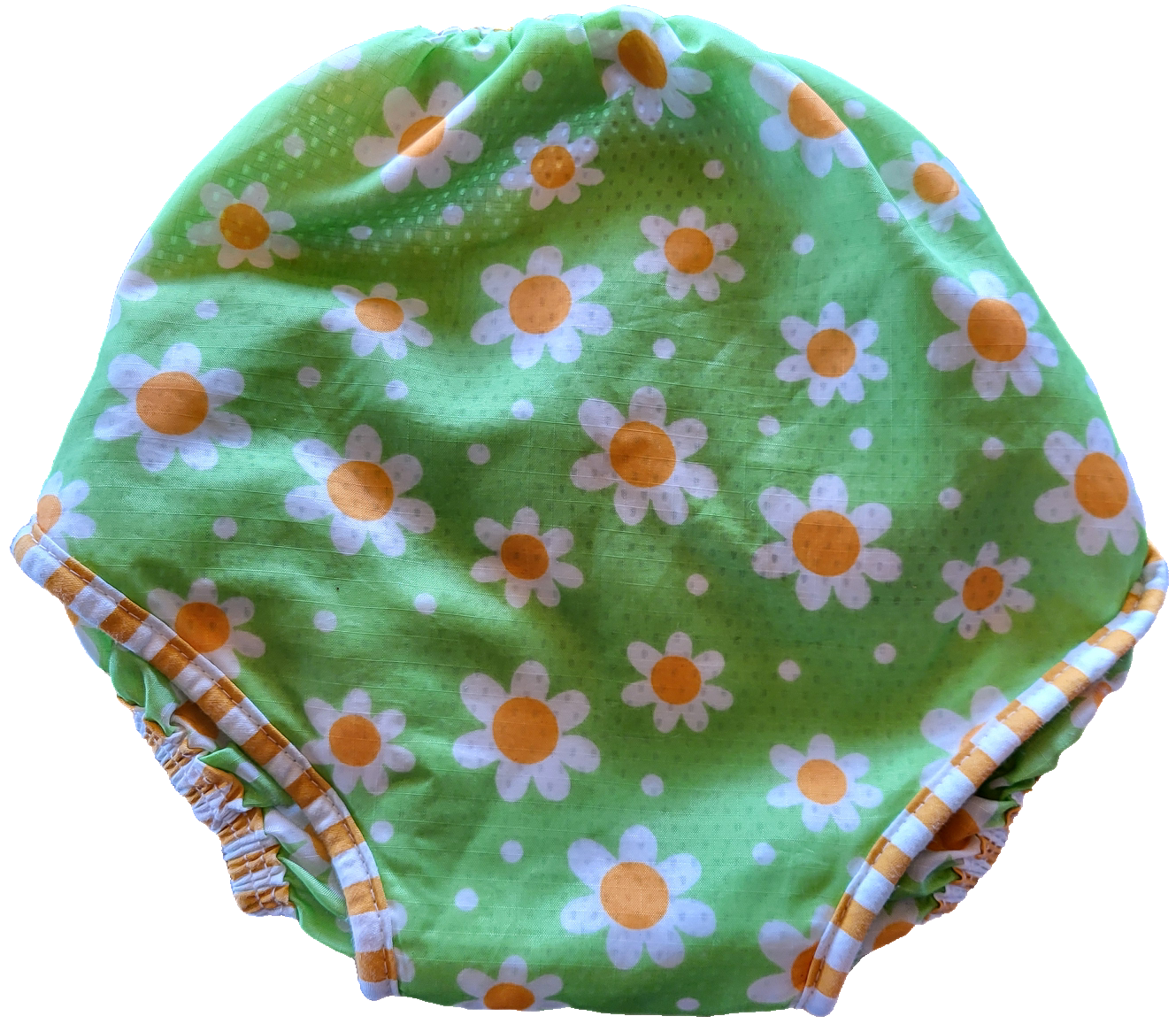 F - Couche piscine vert fleuri - Médium