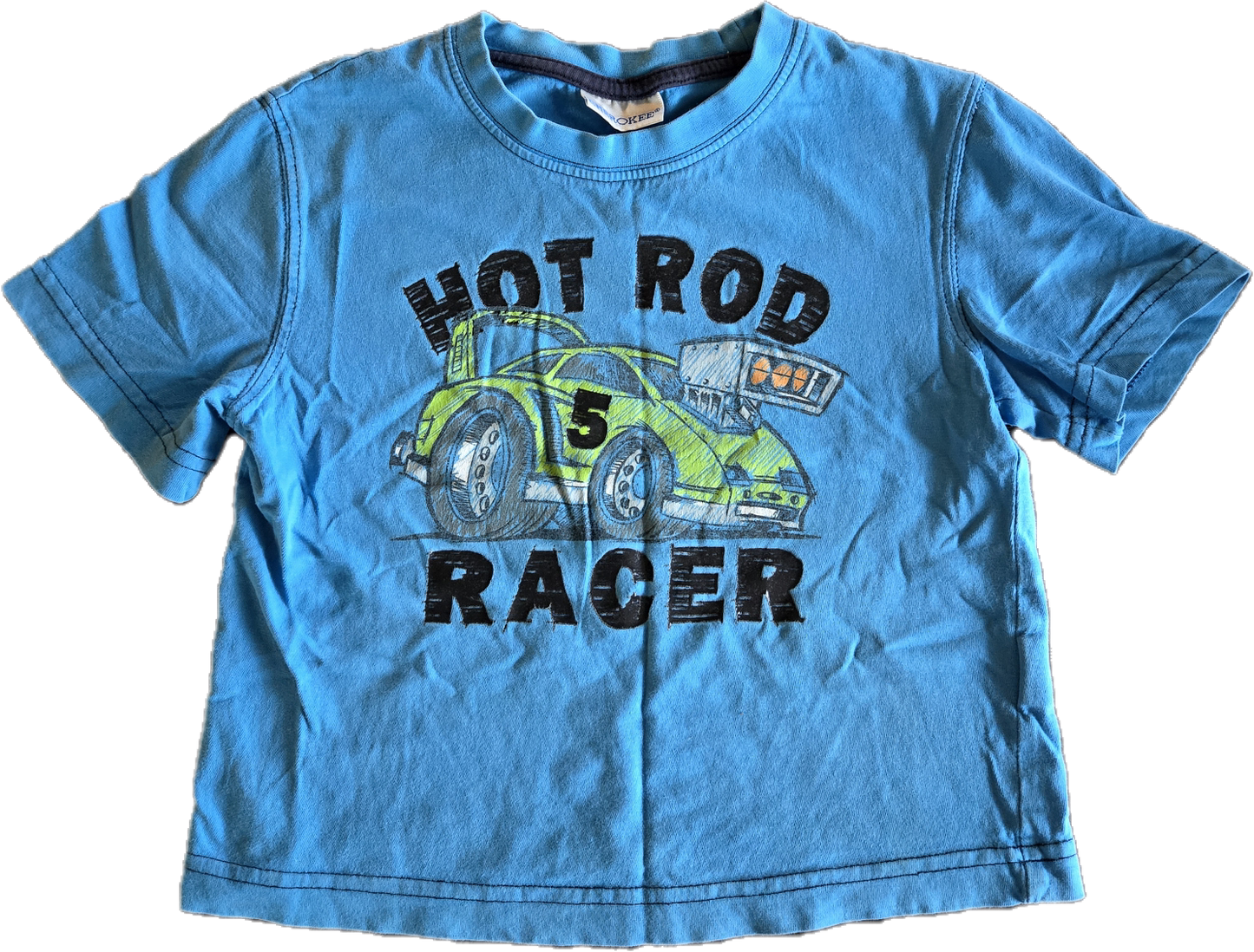 G - Chandail bleu voiture - 3 ans