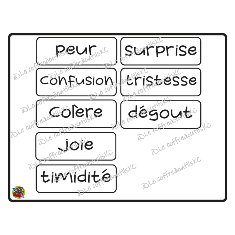 Casse-tête d'émotion