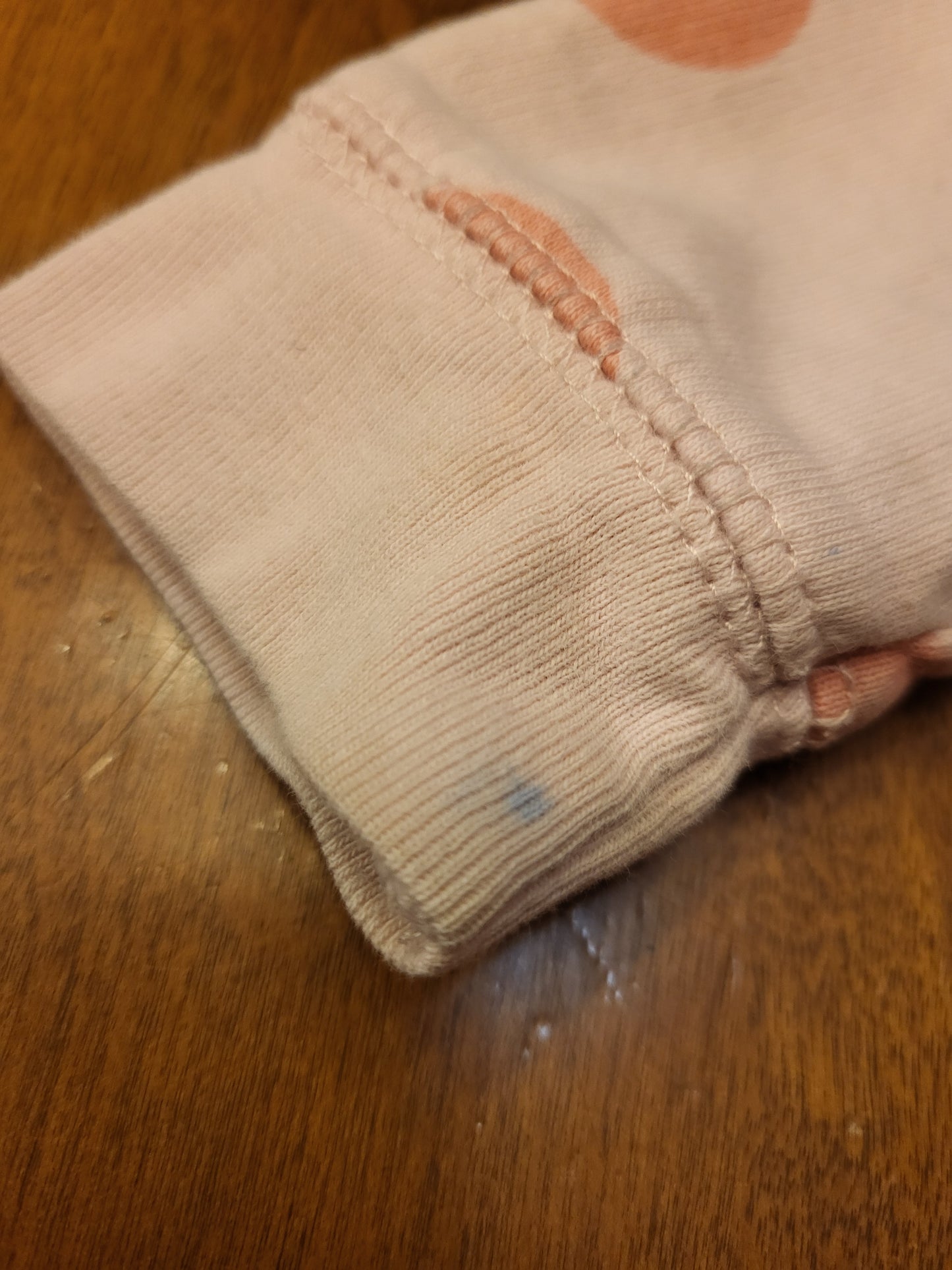 F - Coton zipper imparfait - 18 mois (taché)