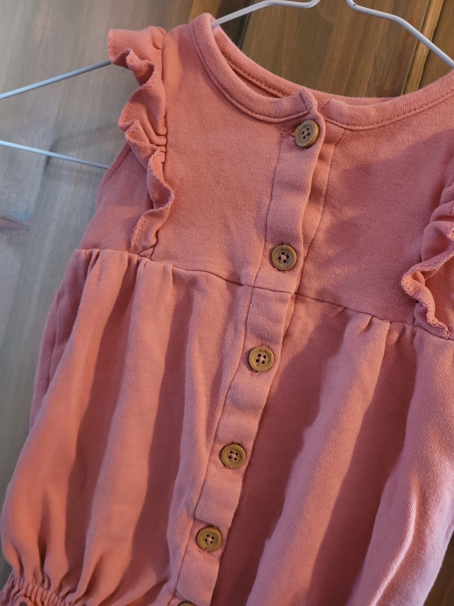 F - Robe rose été - 6 mois - Neuf