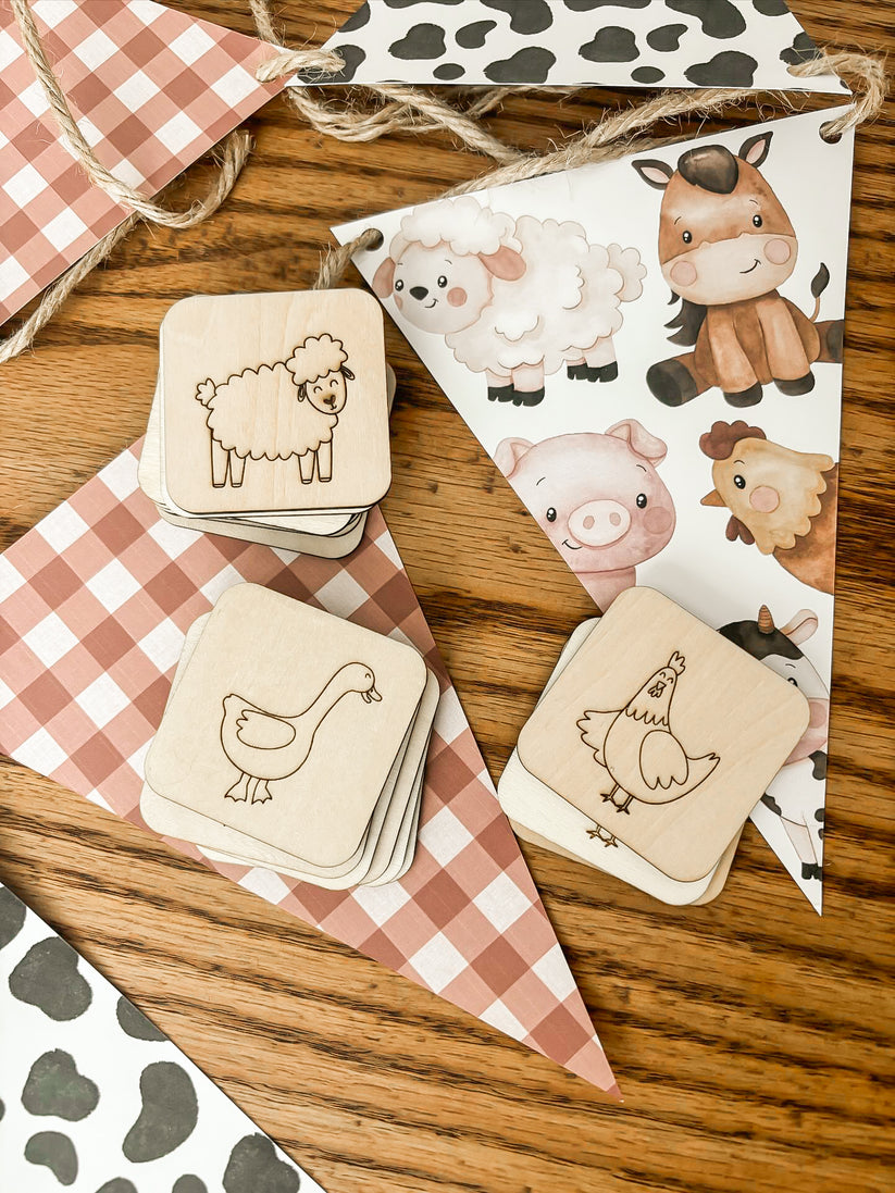 Jeu de mémoire : La ferme Filou&moi