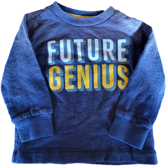 G- Chandail manche longues, Future Genius, 6 mois