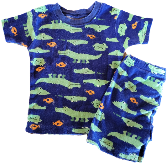 G- Ensemble été crocodiles - 18 mois