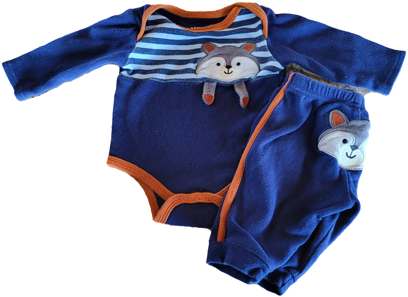 G- Ensemble hiver raton bleu - 6/9 mois