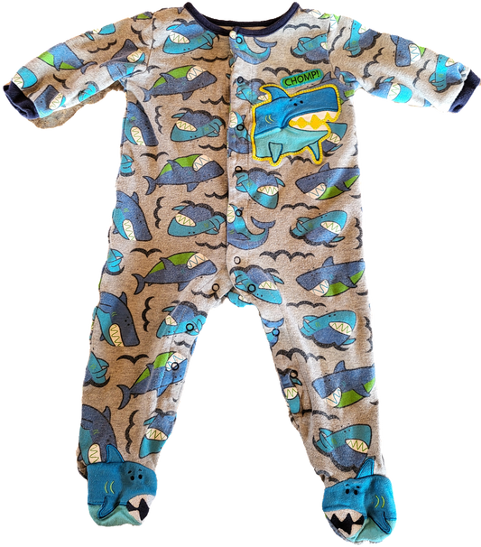 G- Pyjama requins - 12 mois