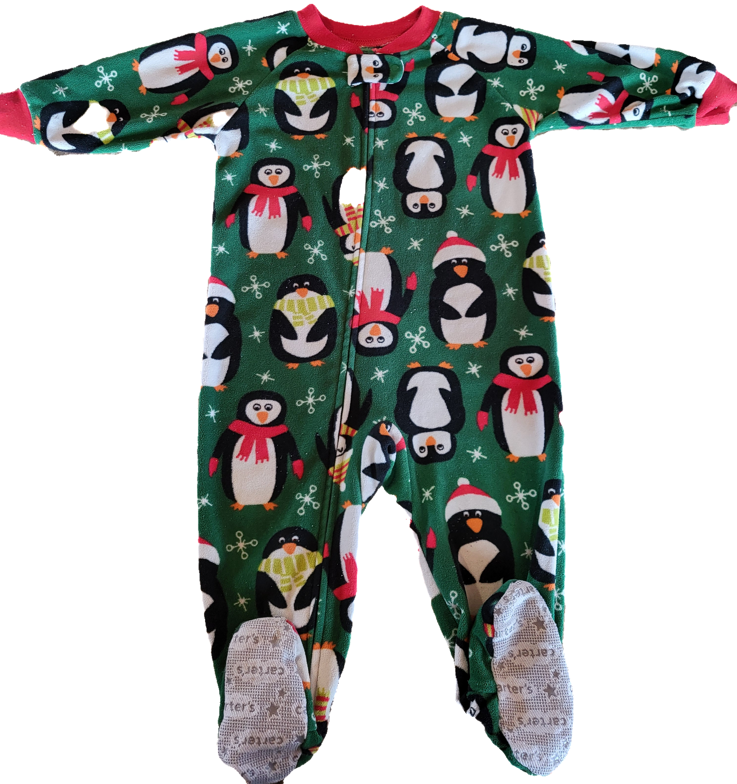 G/F - Pyjama hiver pingouin - 12 mois