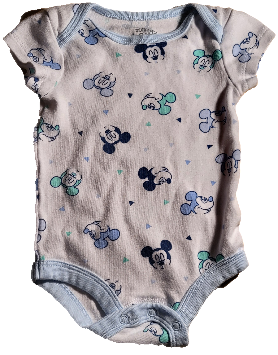 G- Cache-couche court mickey - 0 mois