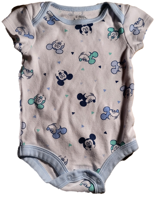 G- Cache-couche court mickey - 0 mois