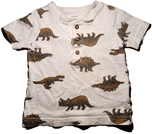 G- Chandail dino - 12 mois