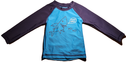 G/F - Chandail manche longues de piscine - 12/18 mois