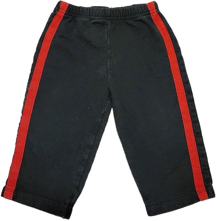 G- Pantalon noir - 9 mois
