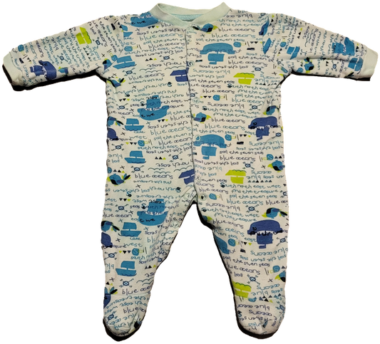 G- Pyjama bateaux - 3/6 mois