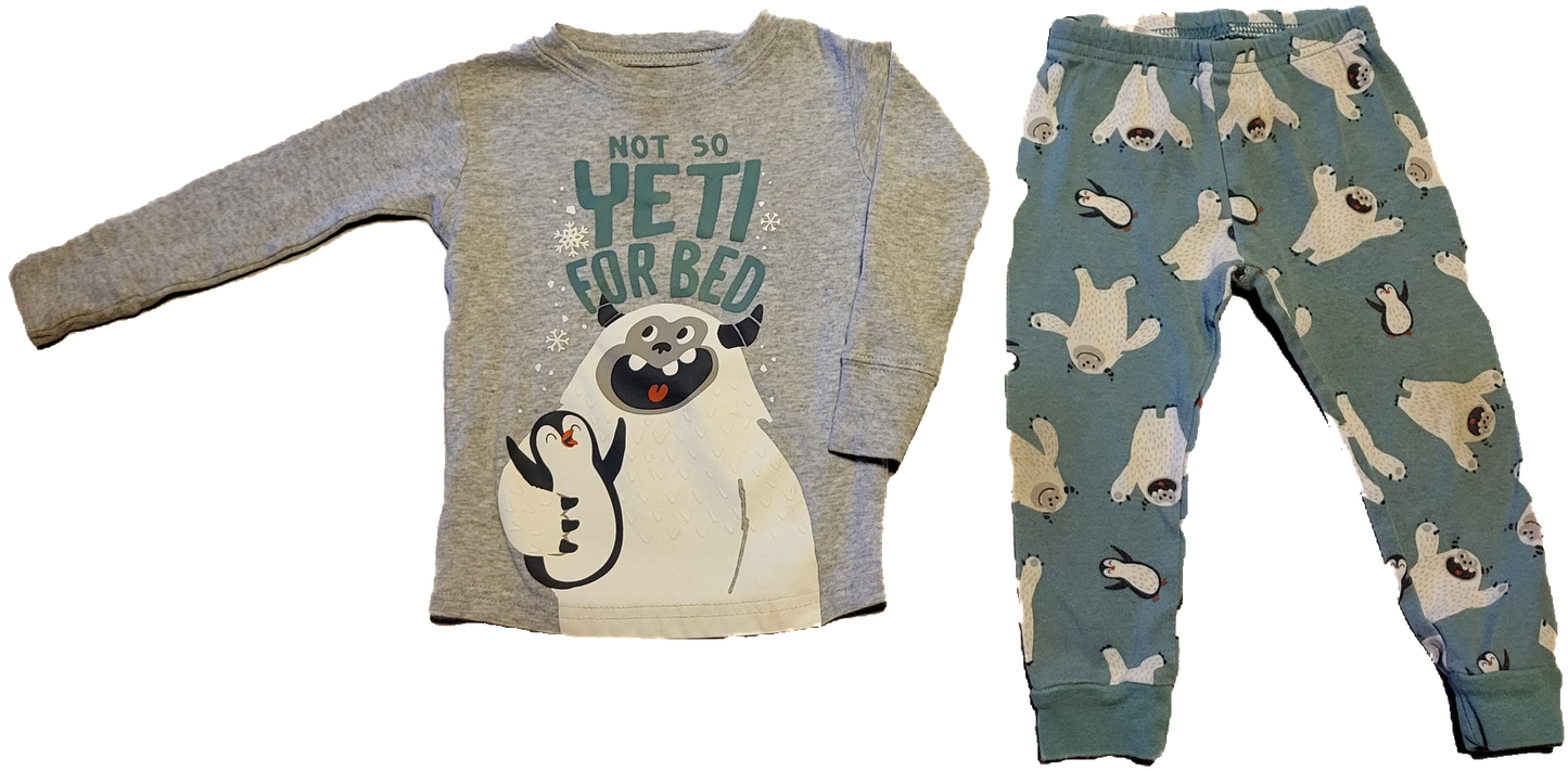 G- Pyjama imparfait - 12 mois (taché)