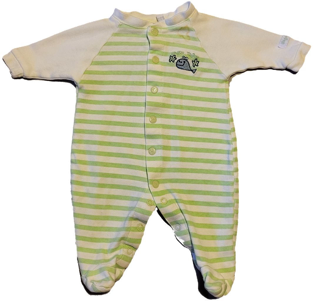 G/F - Pyjama 1 mois imparfait (taché)