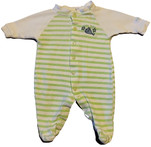 G/F - Pyjama 1 mois imparfait (taché)