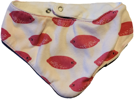 F - Bavoir imparfait (taché)