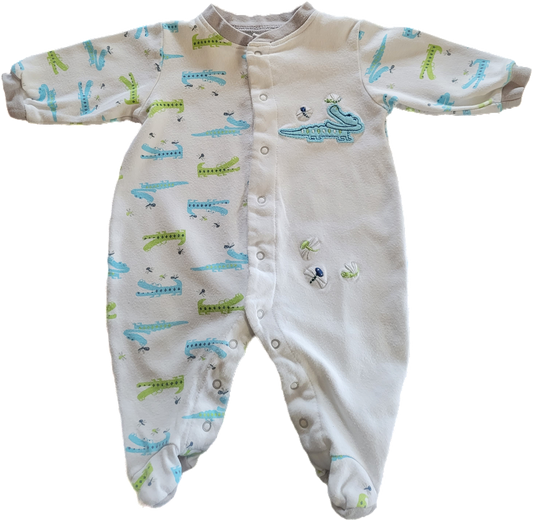 G/F - Pyjama crocodiles- 3 mois
