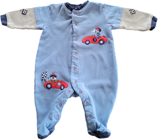 G- Pyjama auto de course - 3 mois